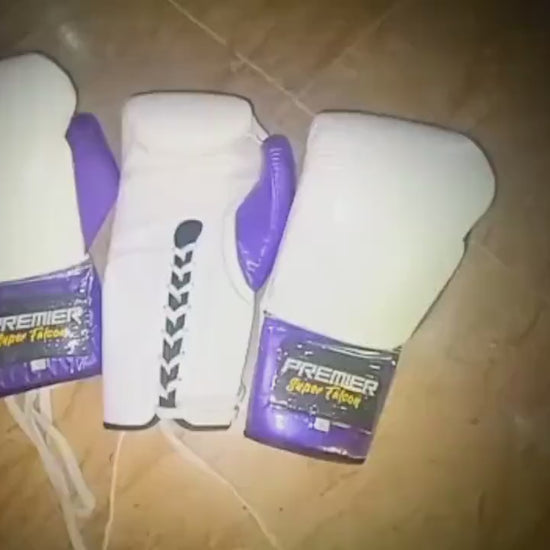 Hand Made Synthetic leather personalised boxing gloves captain America style personalized style custom logo